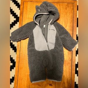 EUC Columbia bear suit